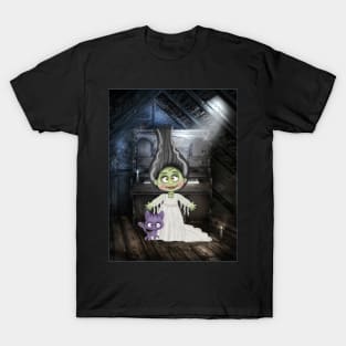 Ghost bride and cat T-Shirt